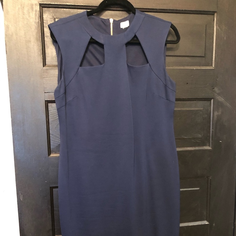 Navy blue dress